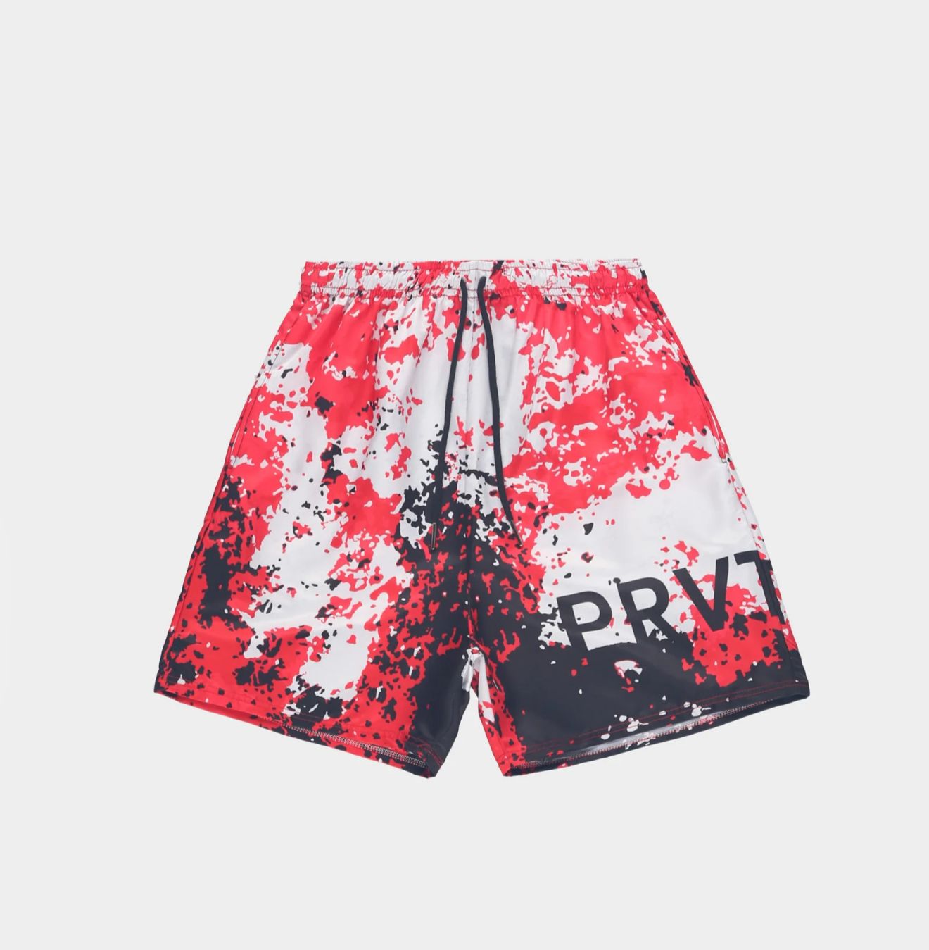 Splash-Print Shorts